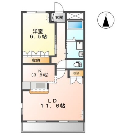 グリーンハイムの物件間取画像